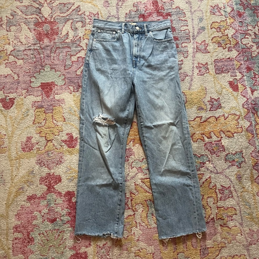 Madewell 90's Straight Jeans Size 27